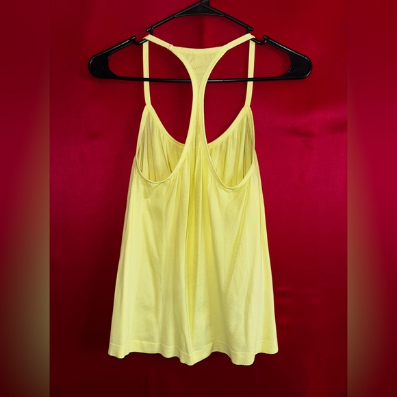 ALO Yoga Neon Yellow Racerback Tank Size Small - Picture 2 of 3